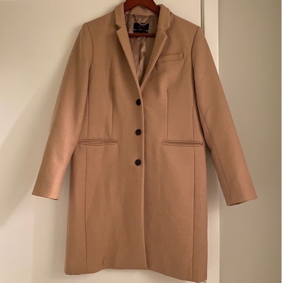 J. Crew Jackets & Blazers - J Crew Tan Button Coat